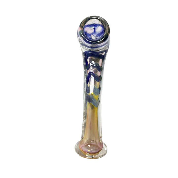 5.5" Fumed Twisted Glass Sherlock Pipe Glass Pipe Super Supplys Inc