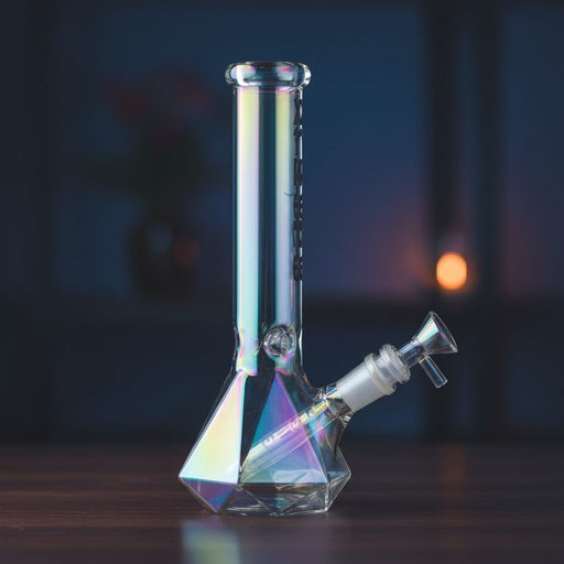 Xtreme | 10″ Metallic Terminator Finish Orion Beaker Base Glass Bong [XTR-MY008] – Box of 12 Glass Bong Canadian Distributor