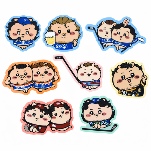 Hockey Goober Vinyl Stickers – Pack of 8 Gadget replenishedrogue