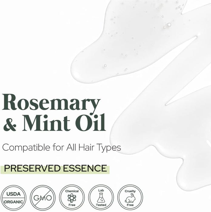 Plant of Life | Rosemary Mint Essential Oil for strengthening Hair & Skin (2oz / 60mL)