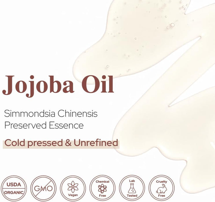 Plant of Life | Organic Jojoba Oil for strenthening Hair & Skin (120ml)