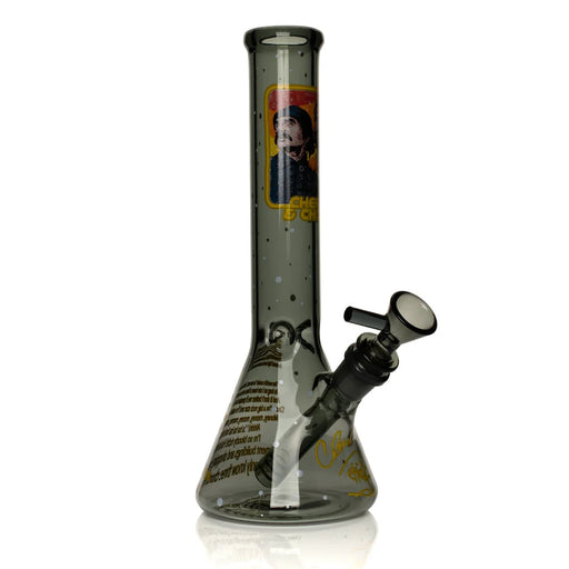 Cheech & Chong® Glass | 10" Stoners in Space Beaker Base Water Pipe [CC157] Glass Bong Smoking Cat Distribution
