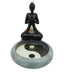 Zenn | Backflow Incense Burner Incense Holder SunGlow Ying Yang With Meditation