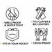 The Clinger Box of 25 ROLLING ACCESSORIES The Clinger