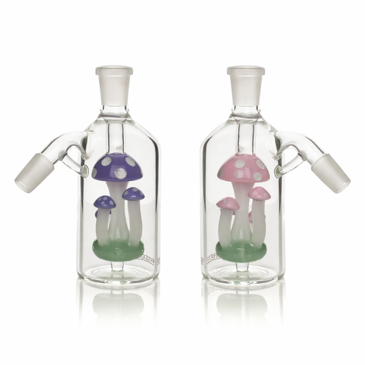 Red Eye Glass® | 14mm 45 Degree Amanita Ash Catcher Ashcatcher · Percolator · Filter · Mouthpiece Smoking Cat Distribution