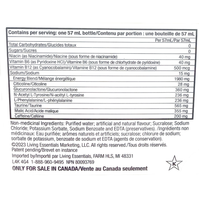 Tropical Burst Flavor Extra Strength 5-hour ENERGY Drink - pack of 12 Energy Drink ONE