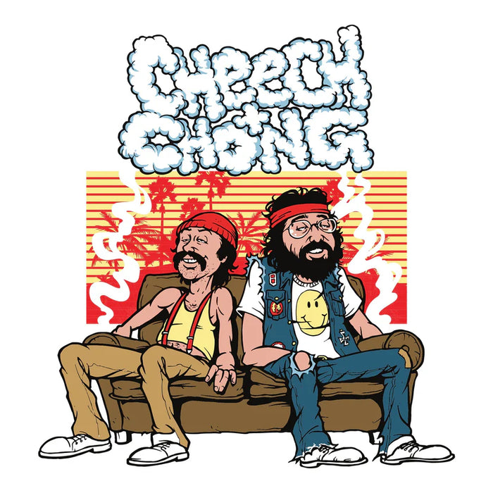 Cheech & Chong® Glass | 15" In the Couched Beaker Bong [CC142]