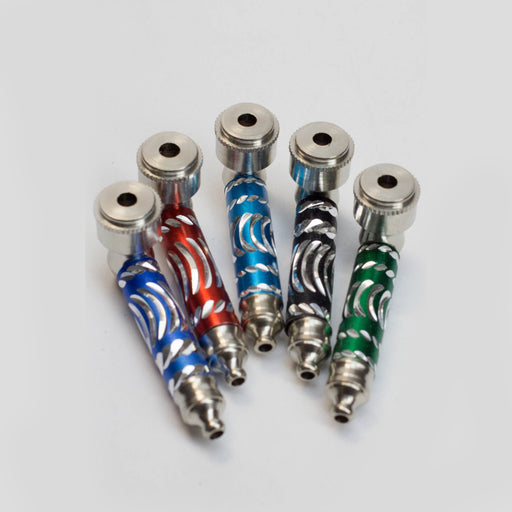 3" Color Wave Metal Pipe Bag of 10 Metal Pipe JJ Distribution