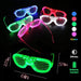 LED Neon-Color Glasses Collectable Items JJ Distribution