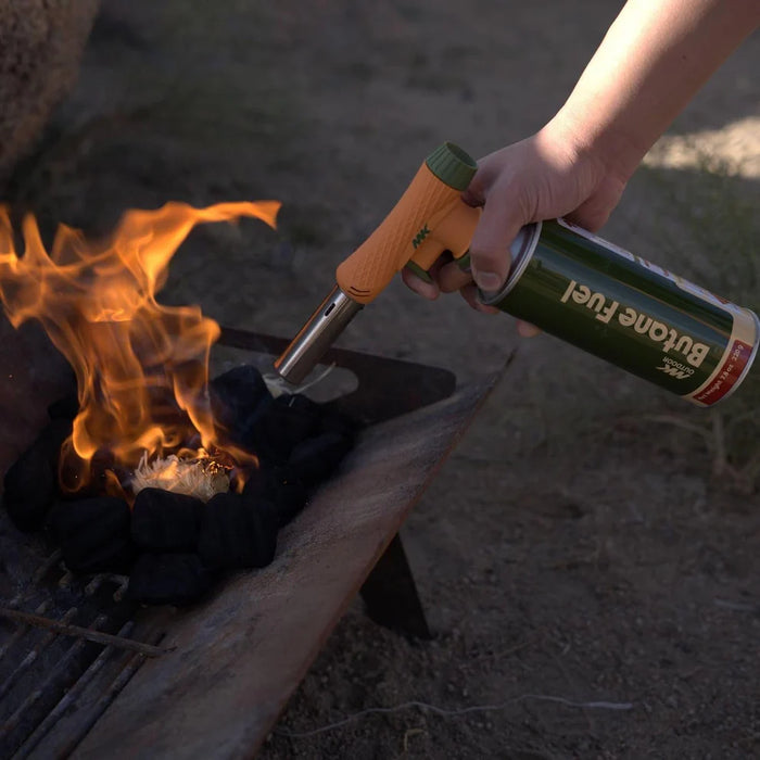 [BUNDLE] 8oz Butane Canisters 4-pack & 1 Torch Lighter Head Butane · Fluid ONE