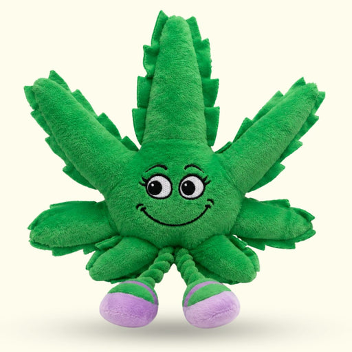 Mary Jane the Weed Leaf | 420 Dog Toy & Collectible Plush For Pet PAW20 Default Title