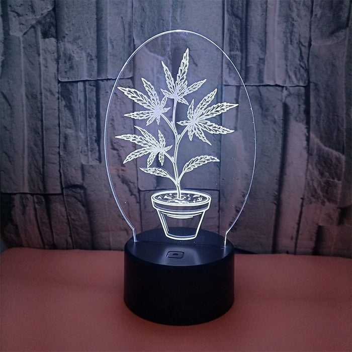 LED Table Lamp – 3D Night Light Optical Visual Illusion