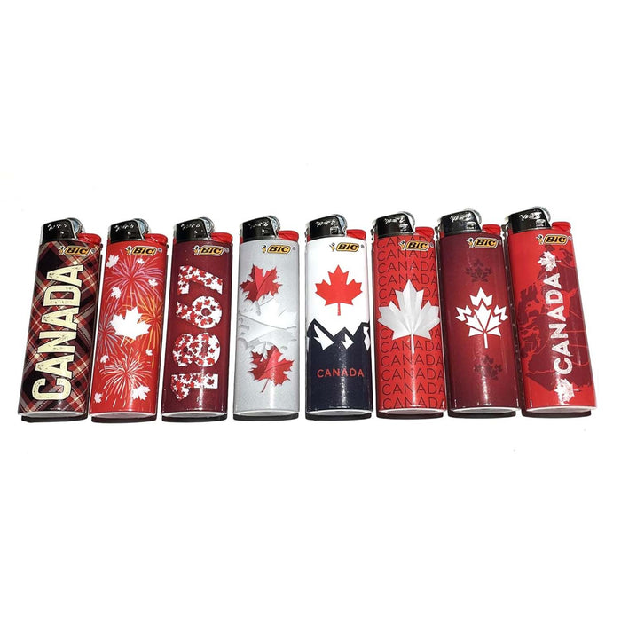 Bic Maxi Lighter [CANADIANA] New! - Display of 50 [BIC1001CA] Lighter ONE