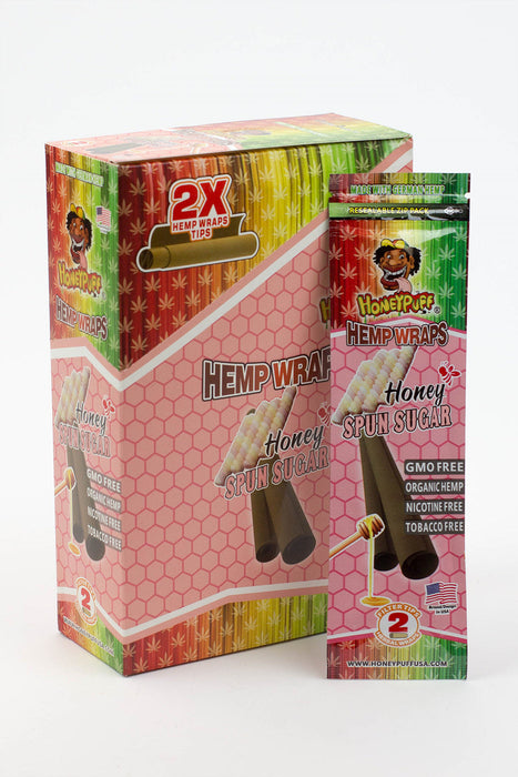 HONEYPUFF Fruit Flavored Hemp Wraps-Spun Sugar - One Wholesale