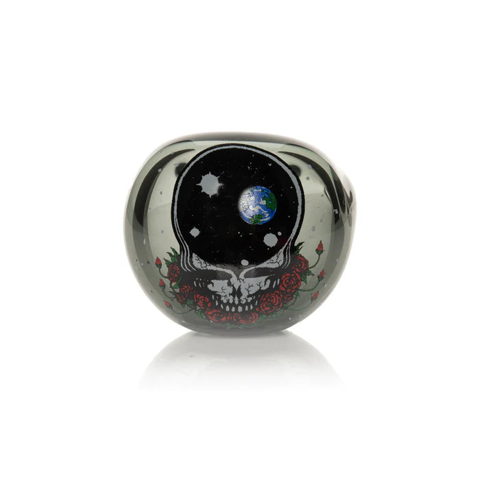 Grateful Dead x GEAR Premium® | 4.5" Space Your Face Spoon Hand Pipe In Collectible Tin Glass Pipe West Coast Gifts