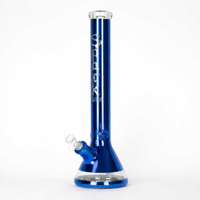 SPARK | 18" 7 mm metallic classic beaker bong