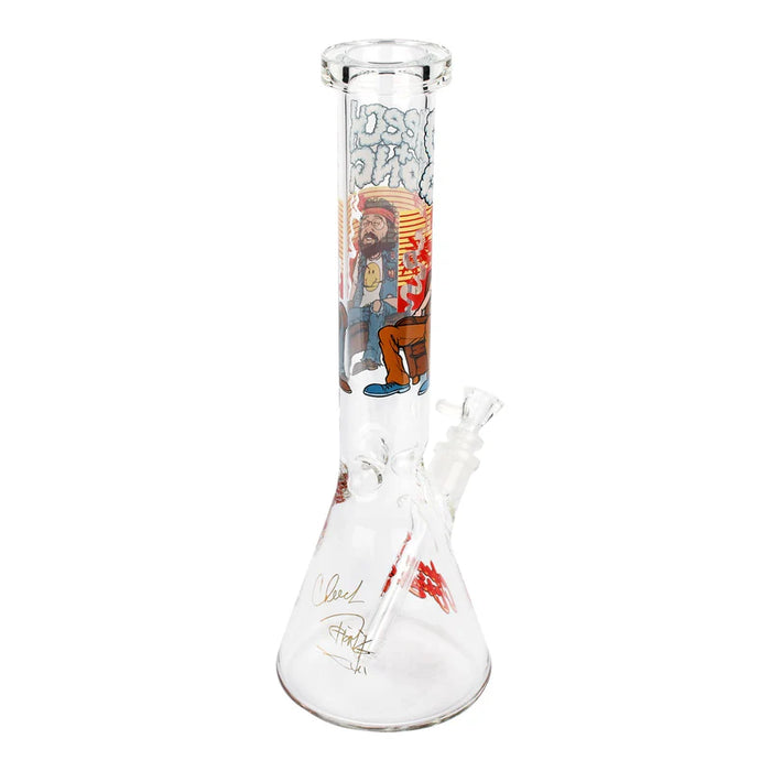 Cheech & Chong® Glass | 15" In the Couched Beaker Bong [CC142]
