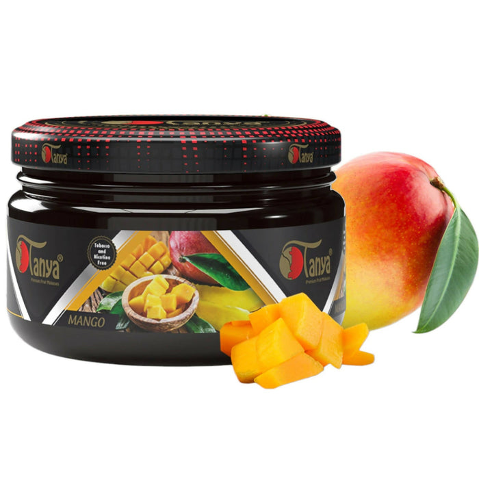 TANYA HOOKAH FLAVOR 250G CAN ZERO NICOTINE- ZERO TOBACCO Hookah Accessories Jatiimports LLC MANGO