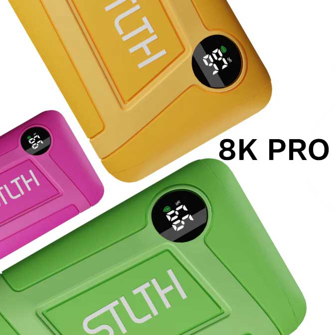 STLTH 8K PRO Disposable 20mg Box of 5