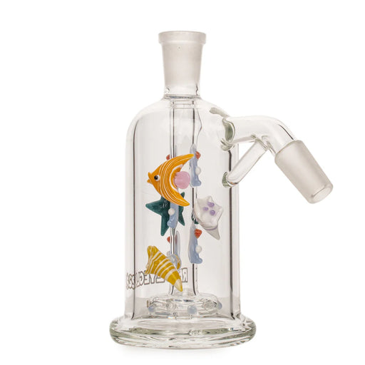 Red Eye Glass® | 14mm 45 Degree Sealife Ash Catcher [REGAC116] Ashcatcher · Percolator · Filter · Mouthpiece Smoking Cat Distribution