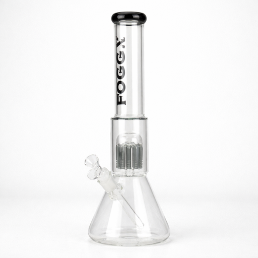 FOGGX | 17" Pirelli Percolator Glass Water Pipe [FT1896 ATS] Glass Bong LEHIGH WHOLESALE Gray