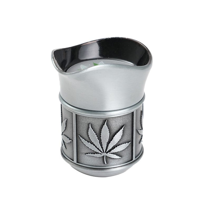 4 Parts 50mm Kettle Shape Metal Grinder Box of 6 [SMJL-008] Display Pack Canadian Distributor