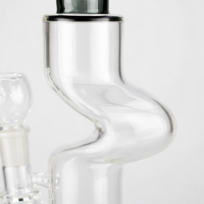 16" Glass Water Bong with Diffuser & Percolator Glass Bong RMG WHOLESALE