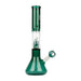 Red Eye Glass 17" Octopus Perc Beaker Bong Glass Bong Smoking Cat Distribution Teal