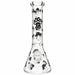 10" Glow-in-the-Dark Mushroom Beaker Bong