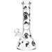 10" Glow-in-the-Dark Mushroom Beaker Bong