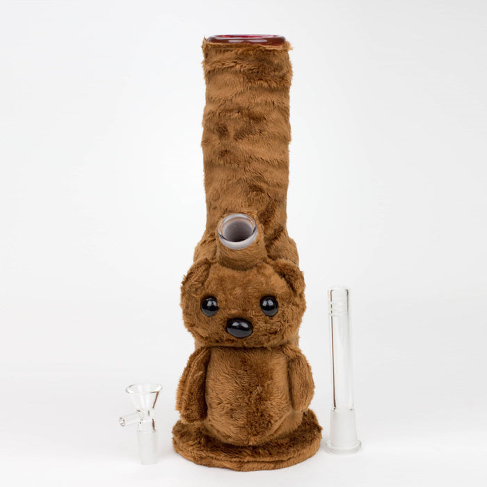 11" Adorable Bear Bong Box of 10 Glass Bong Canadian Distributor