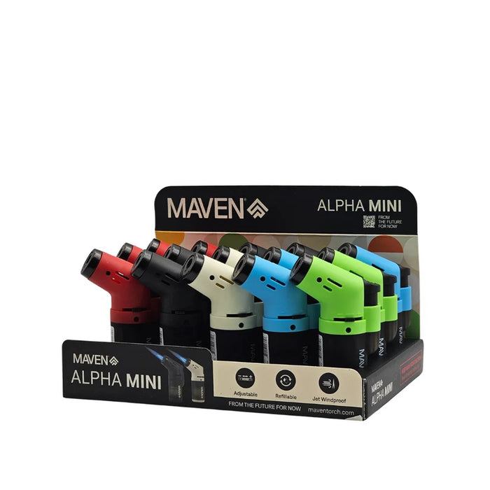 Maven | Alpha Mini Lighter Display of 15 [AC-MV-LT1004AML]