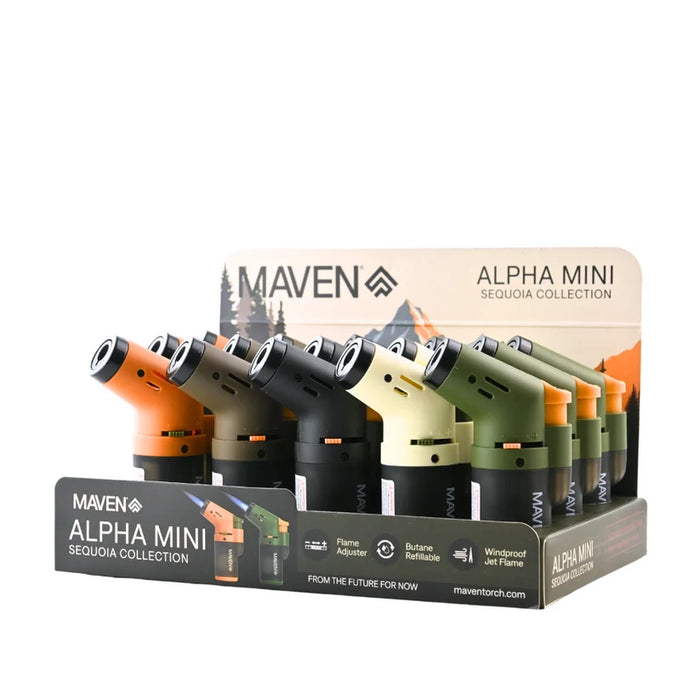 Maven | Alpha Mini Sequoia  Lighter Display of 15 [AC-MV-LT1004AMS]