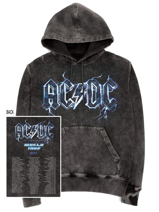 AC/DC | Authentic World Tour Hoodie (Officially Licensed) Hoodie Smoking Cat Distribution Small