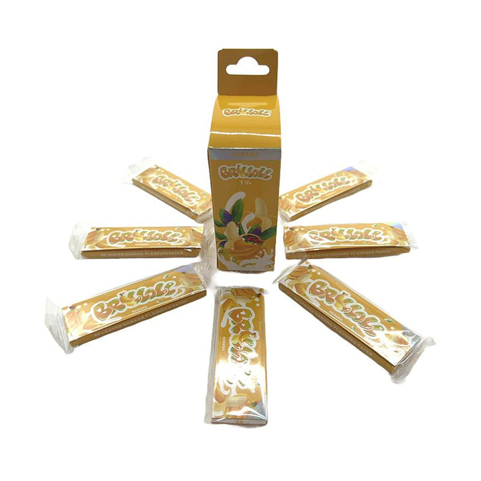 Brilloll | ACE Flavored Rolling Paper – 1¼ Size ROLLING PAPER Canadian Distributor Banana