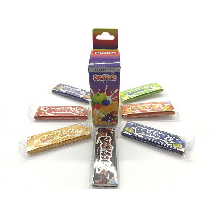 Brilloll | ACE Flavored Rolling Paper – 1¼ Size ROLLING PAPER Canadian Distributor Mix