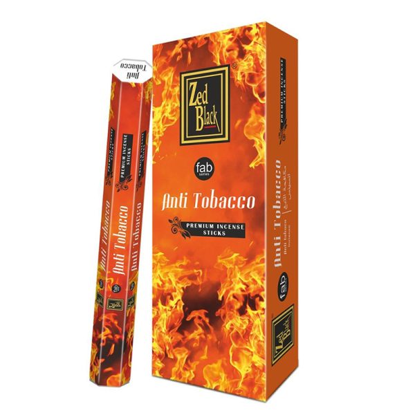 Zed Black | Premium Incense Sticks – 6 pack Incense Canadian Distributor Anti Tobacco