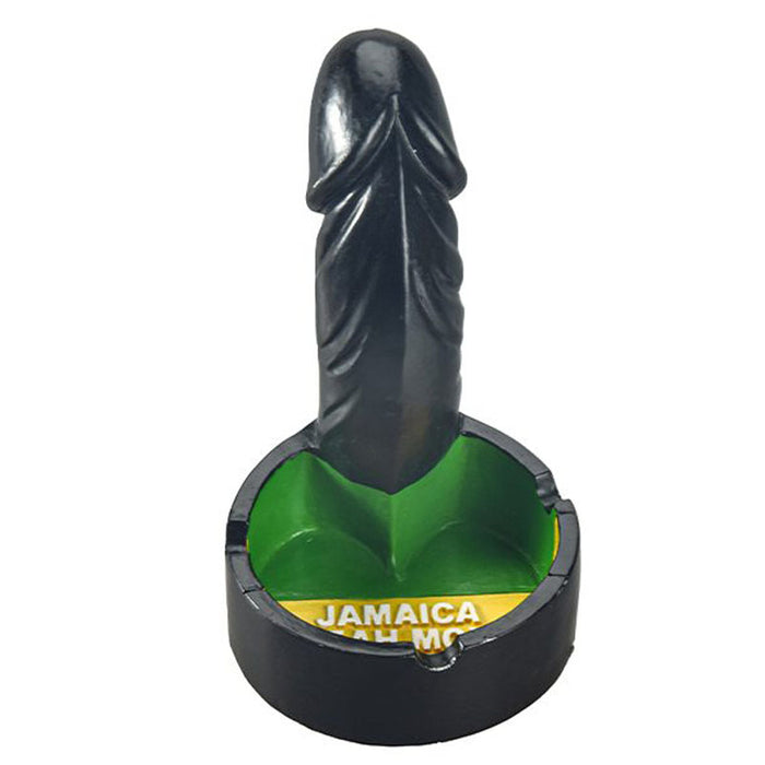 Ash Tray Black Color [ASH206] Resin Ashtray Canadian Distributor