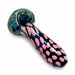 5" Blue Webwork Glass Hand Pipe
