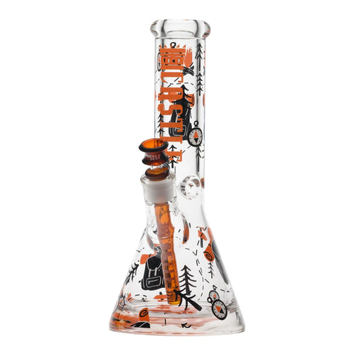 12" Adventure Beaker Bong – 9mm Thick Glass Glass Bong Castle Glassworks Default Title