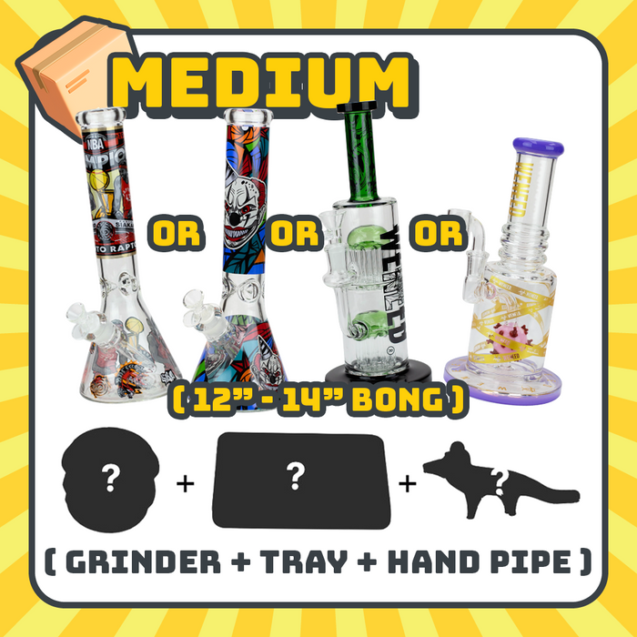 Mystery Box Bongs JJ Distribution Medium Box