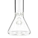 8" Clear Glass Beaker Bong Glass Bong Super Supplys Inc