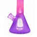 12.5" Frosted Gradient Diamond-Cut Beaker Glass Bong Super Supplys Inc