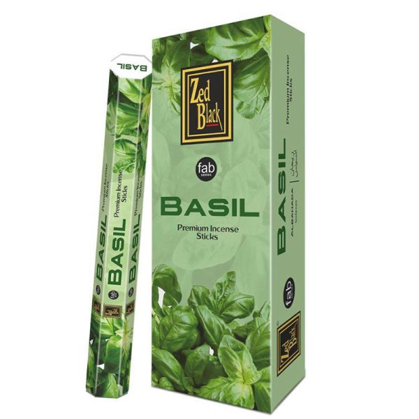 Zed Black | Premium Incense Sticks – 6 pack Incense Canadian Distributor Basil