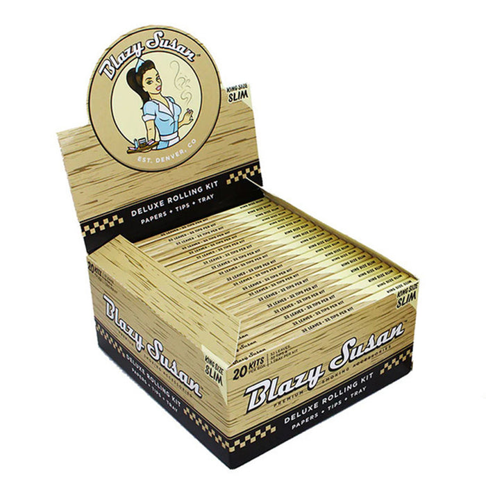 Blazy Susan Unbleached King Size Deluxe Rolling Kit | One Wholesale Canada