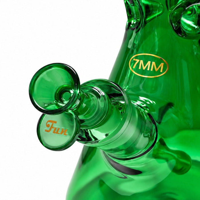 Fortune | 18" 7mm Beaker w/ Lighter Pocket