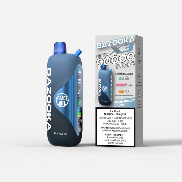 Bazooka X3 90K Puffs - Box of 3