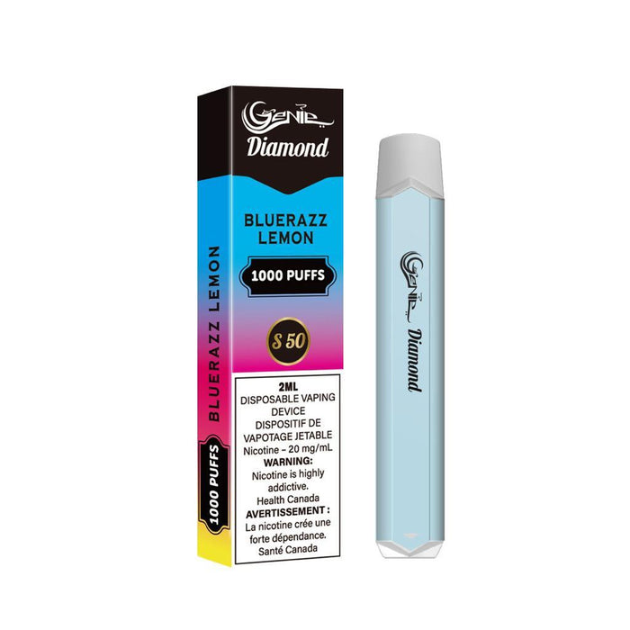 Genie Air | Diamond Mesh Coil 1000+ Puffs disposable - S50 (BC compliant)