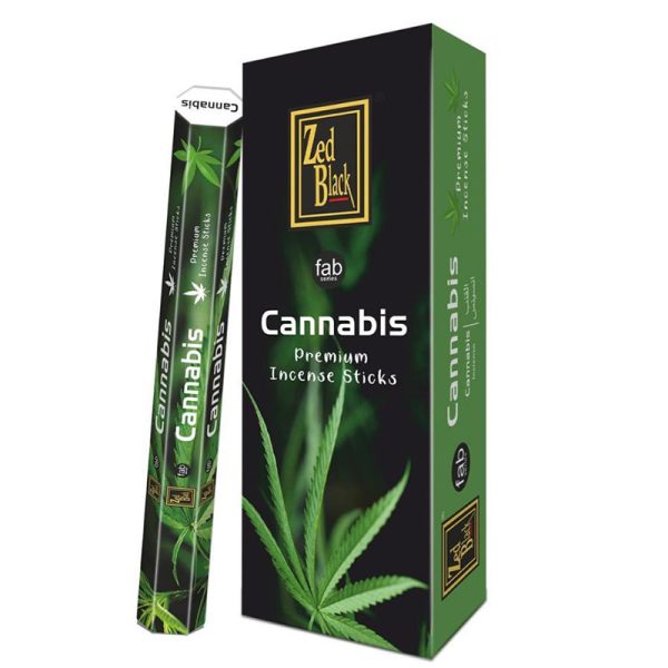 Zed Black | Premium Incense Sticks – 6 pack Incense Canadian Distributor Cannabis
