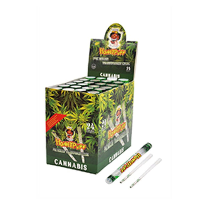 Honey Puff | Pre-Rolled Transparent Flavor Cones – 1 1/4 [P8226-02] ROLLING PAPER Canadian Distributor Cannabis